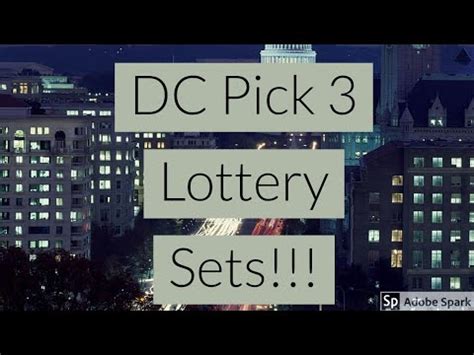 dc lottery 3 digit|washington dc pick 3.